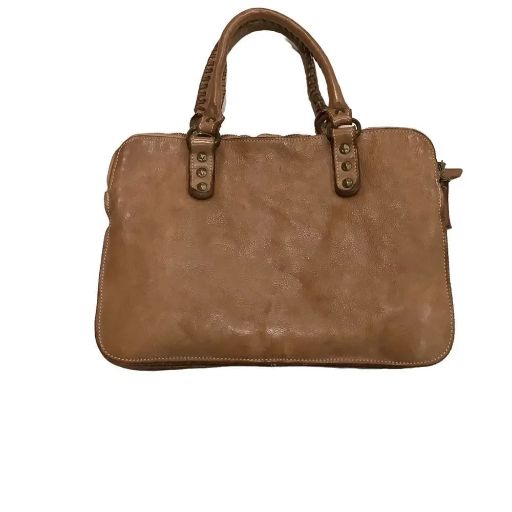 Constanza Rota Satchel, Cognac